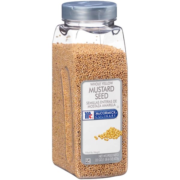 Mccormick McCormick Mustard Seed Whole 22 oz. Container, PK6 932324 - main